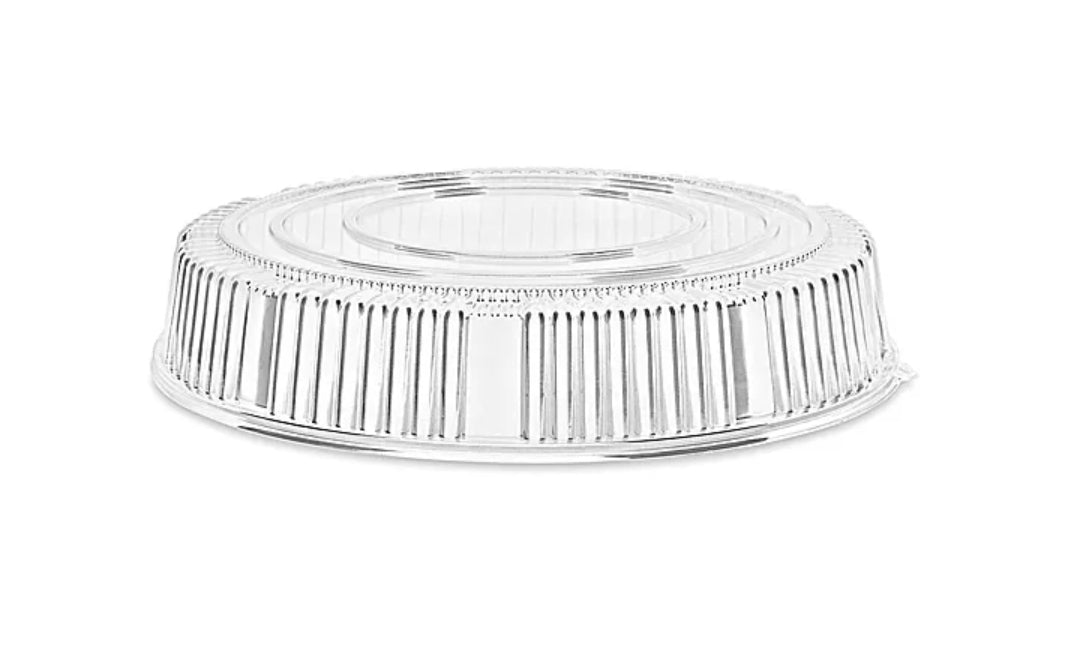 Lids for Plastic Catering Trays, 18", 4" Height, Clear, - 25 pcs
