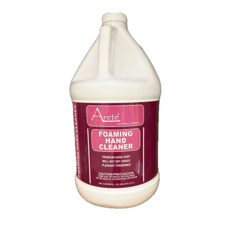 Arete Premium Foaming Soap, 1 Gallon - Case of 4 Gallons