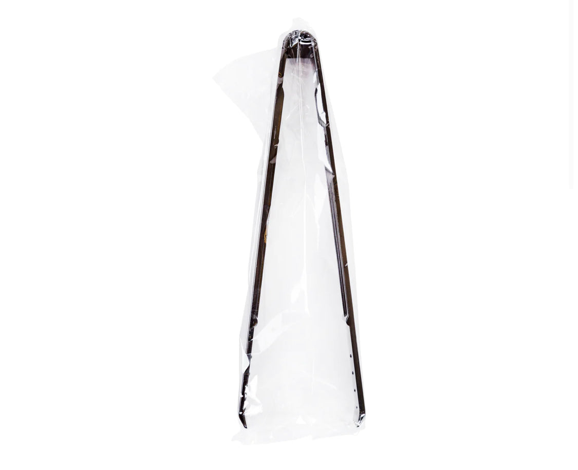 Tongs, 9", X-HVY, PS, Black, Ind Wrapped - 48 pcs